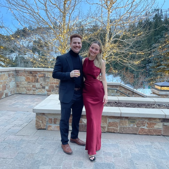 Meshki Electra satin cut out maxi dress - Picture 5 of 5